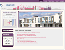 Tablet Screenshot of lanternscourt.info
